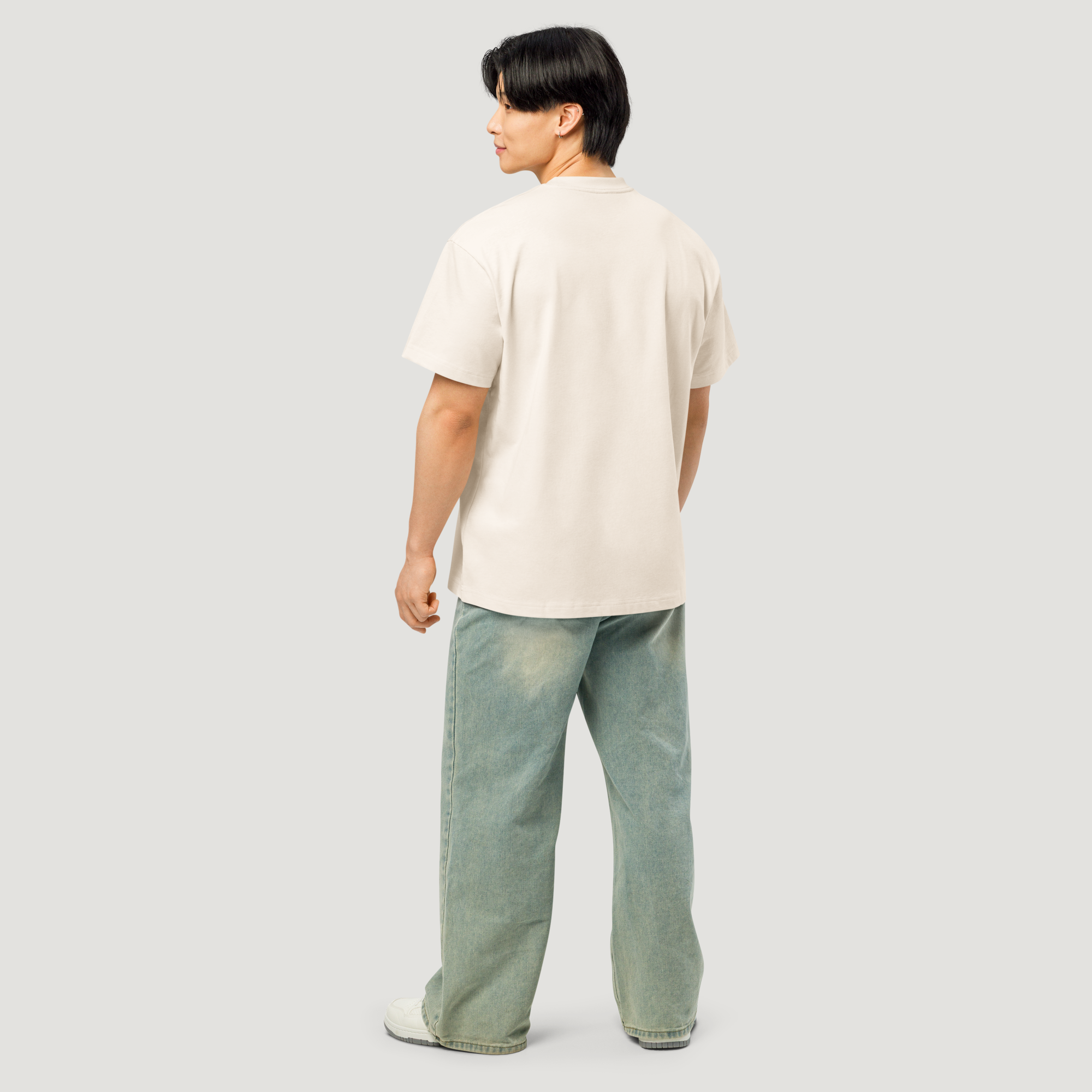 Max Embroidered F1 Car T-Shirt - Beige