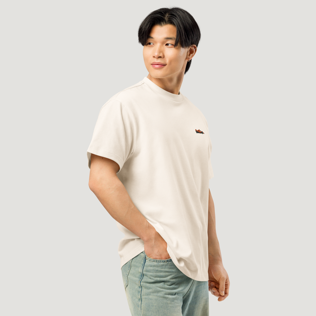 Piastri Embroidered F1 Car T-Shirt - Beige