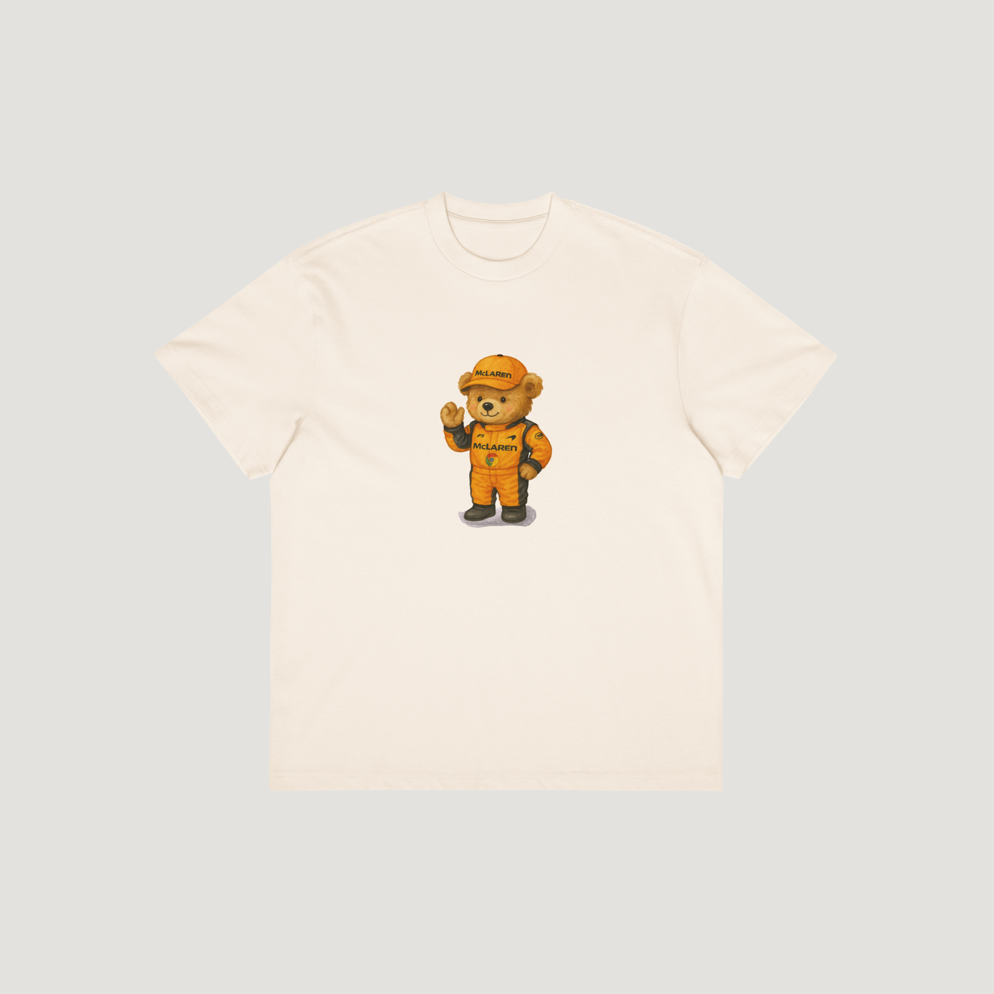 McLaren Bear T-Shirt - Beige