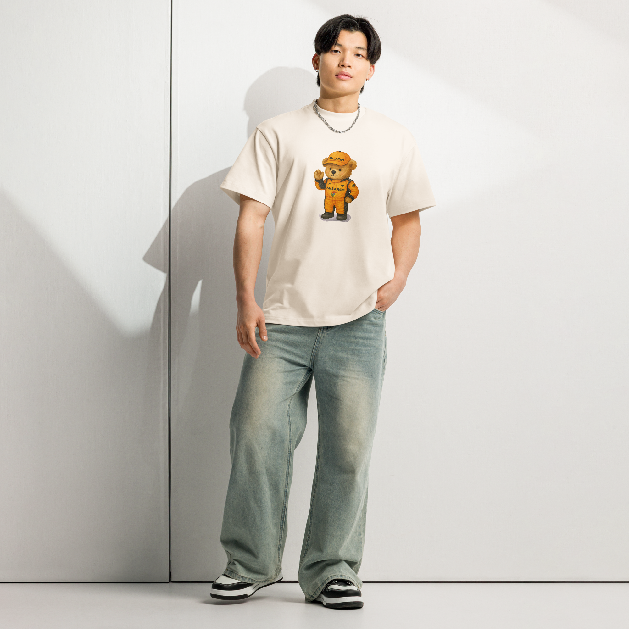 McLaren Bear T-Shirt - Beige