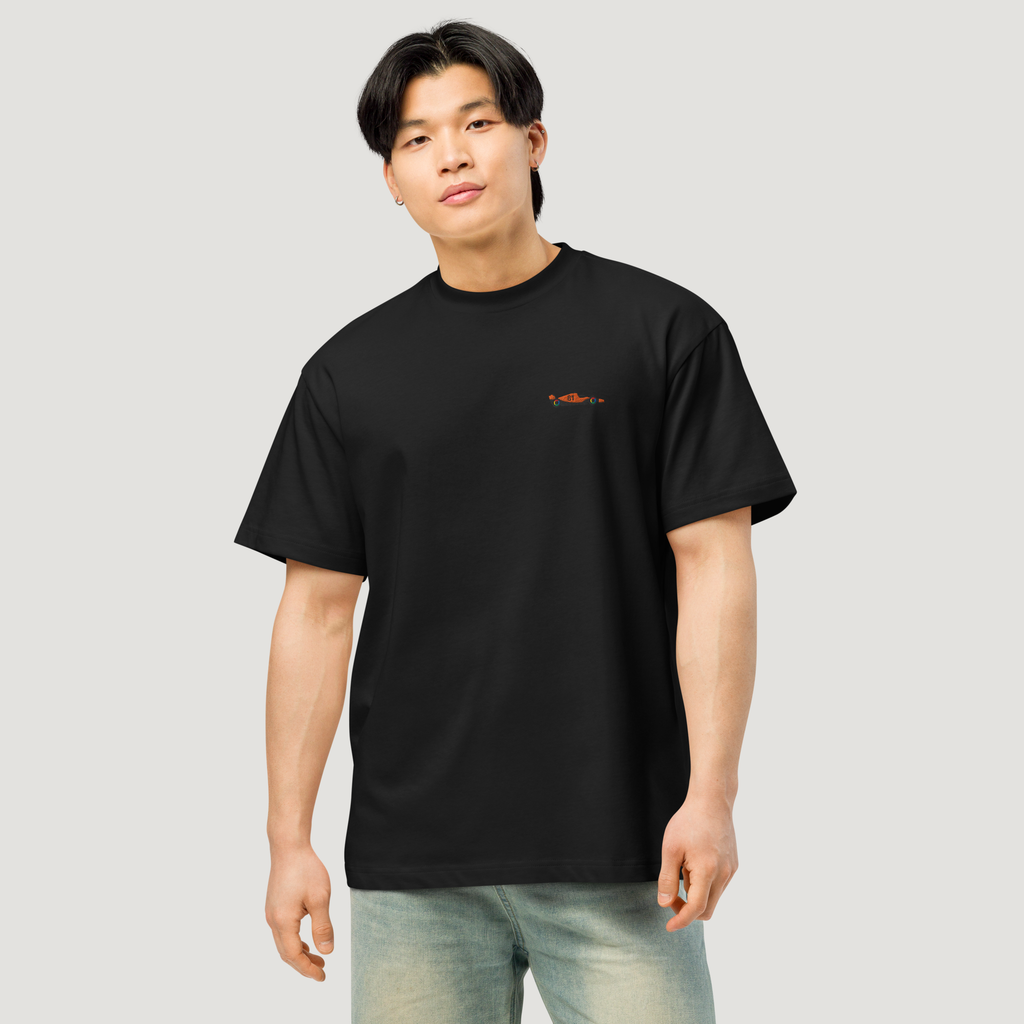 Piastri Embroidered F1 Car T-Shirt - Black