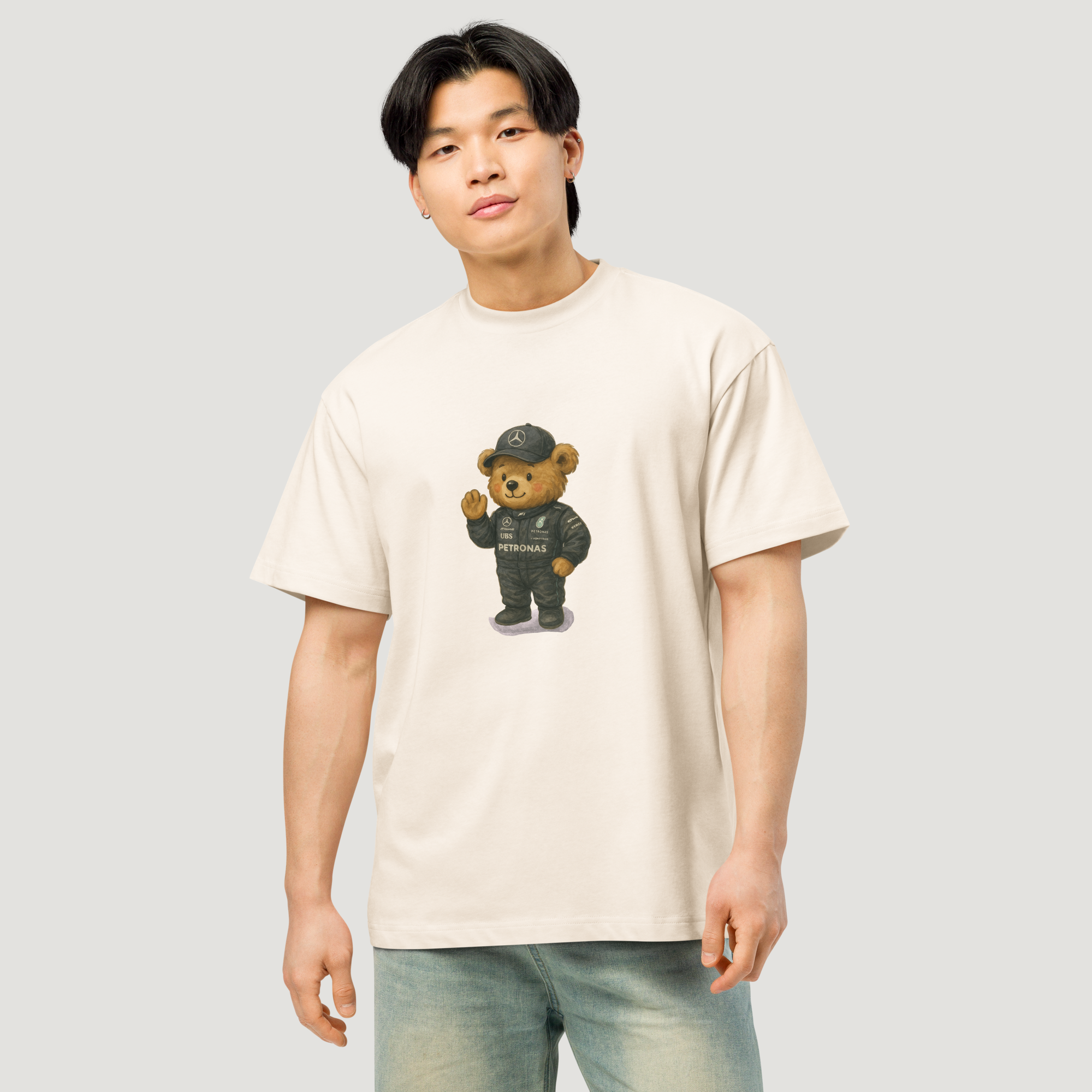 Mercedes Bear T-Shirt - Beige