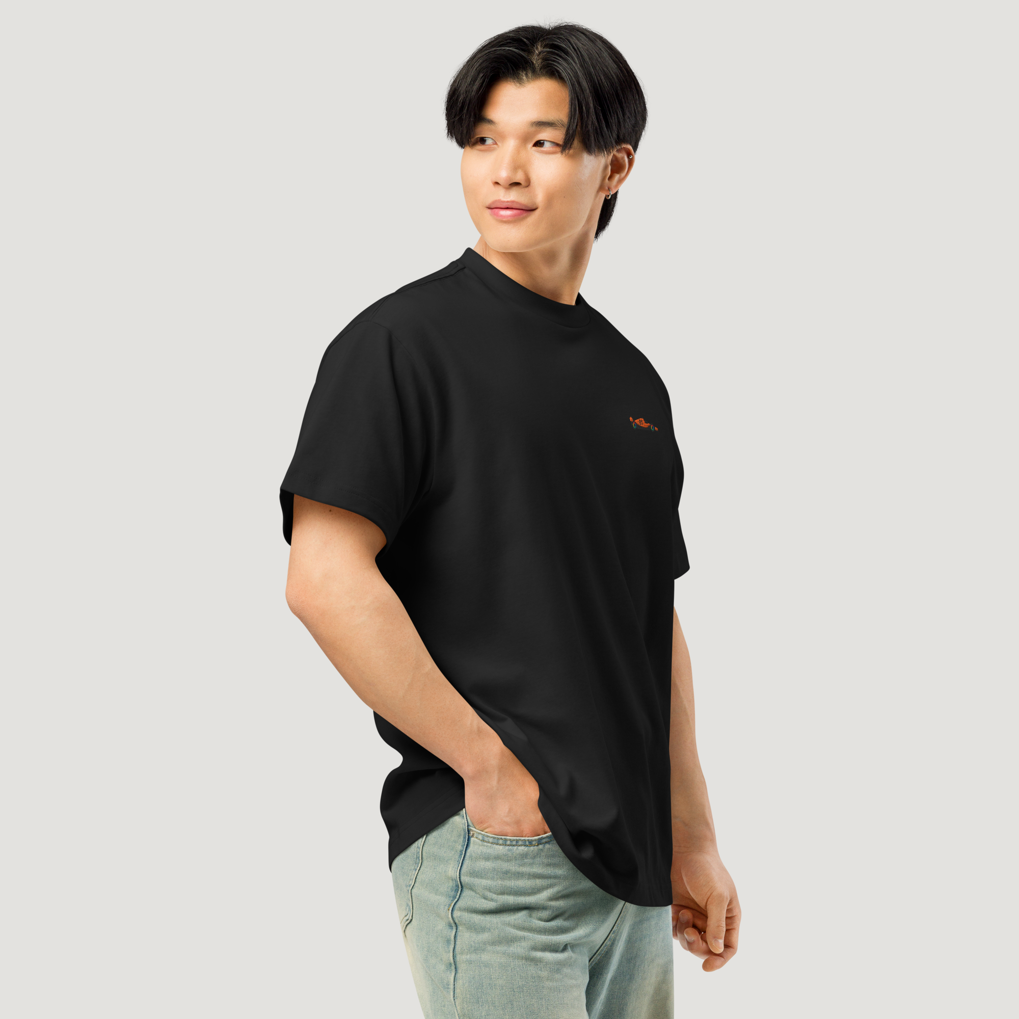 Piastri Embroidered F1 Car T-Shirt - Black