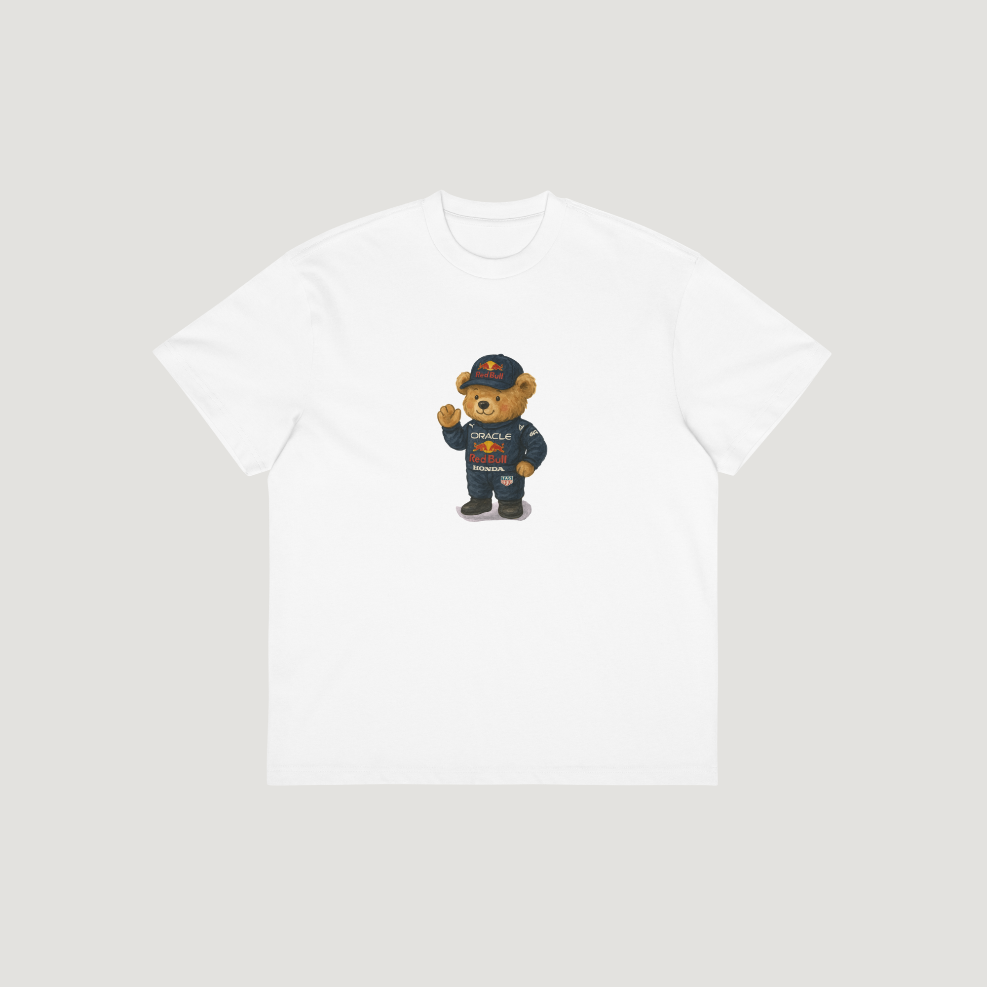 Red Bull Bear T-Shirt - White