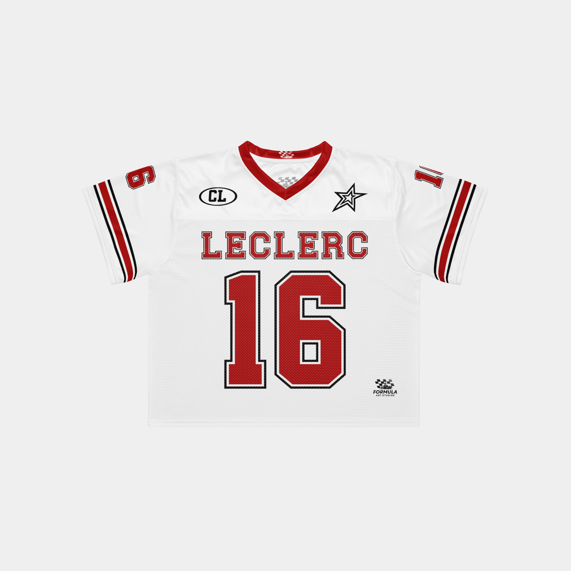 Charles Leclerc Jersey - White