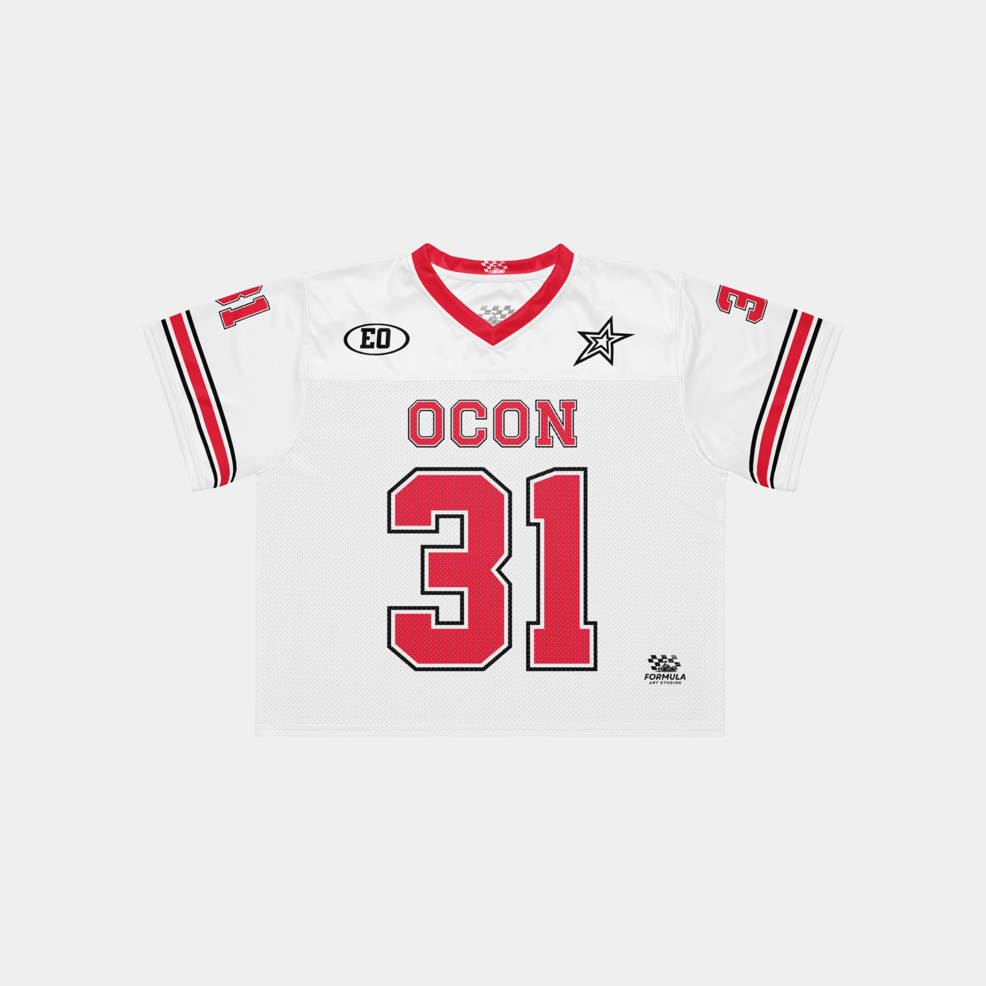 Esteban Ocon Jersey - White