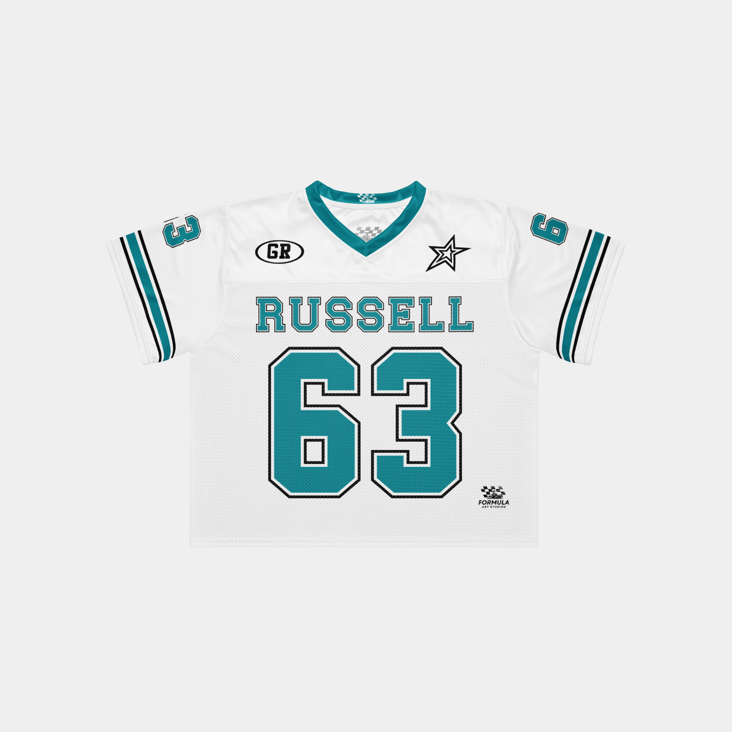 George Russell Jersey - White