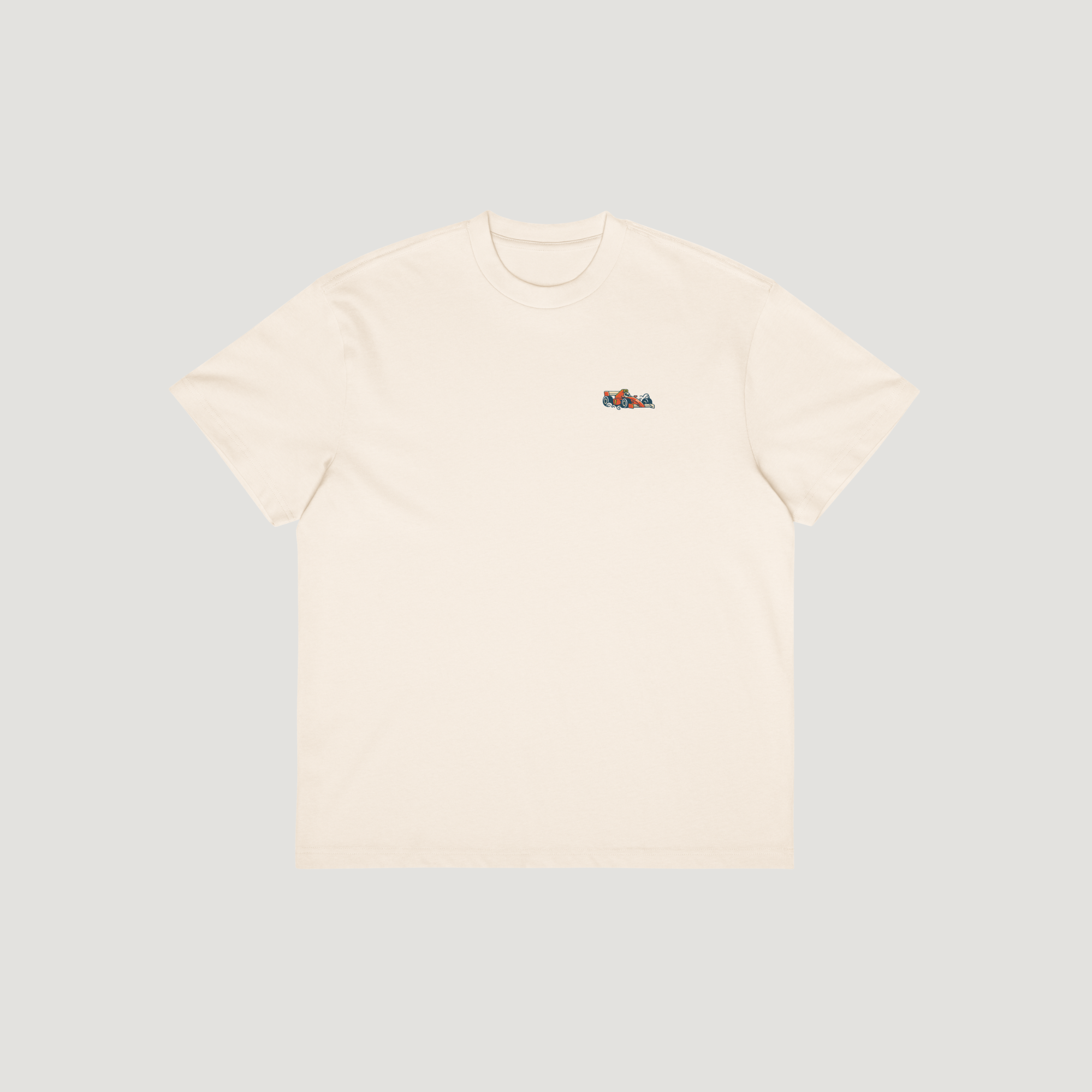 Formula 1 Graphic T-Shirt - Beige