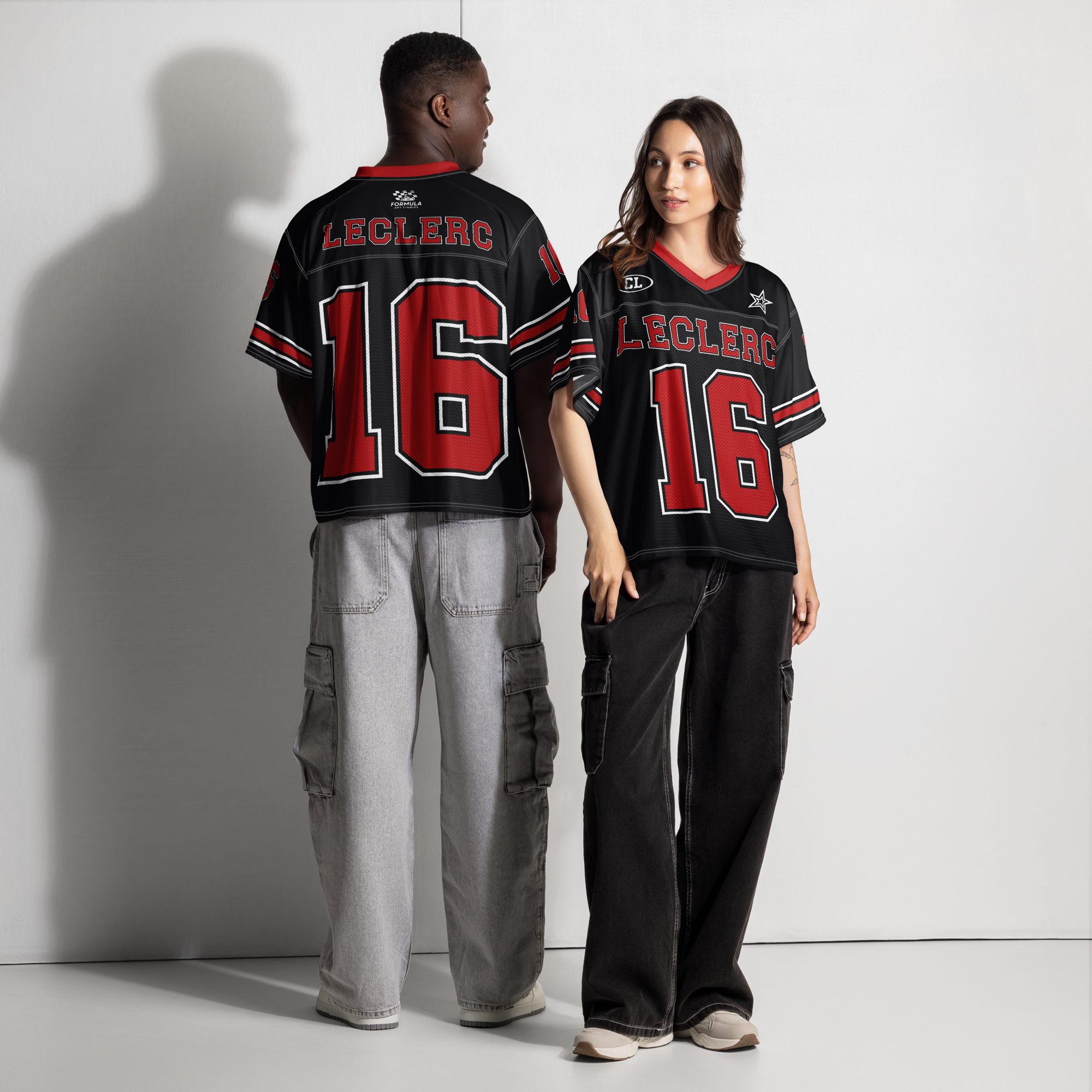 Charles Leclerc Jersey - Black