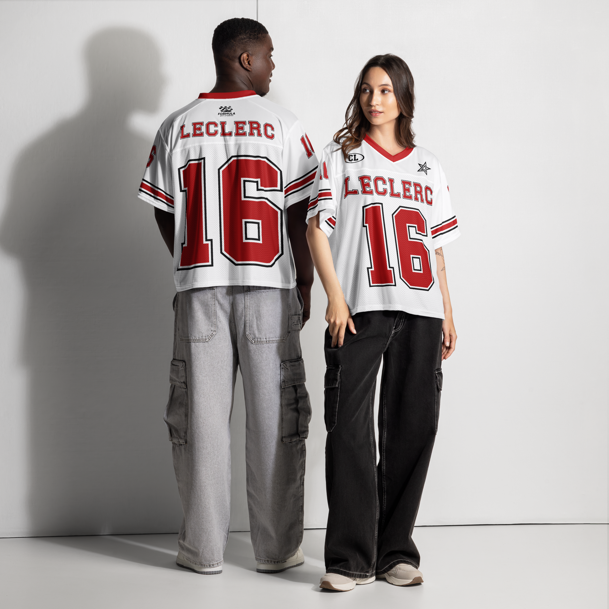 Charles Leclerc Jersey - White