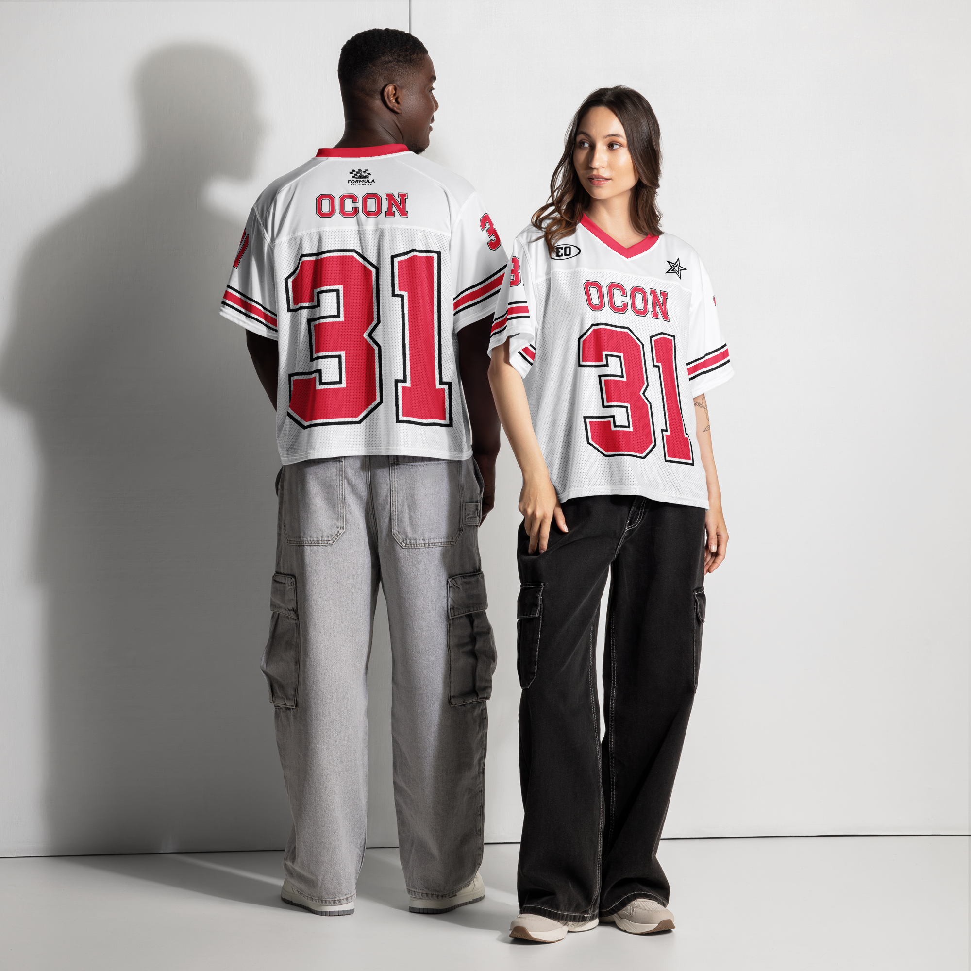 Esteban Ocon Jersey - White