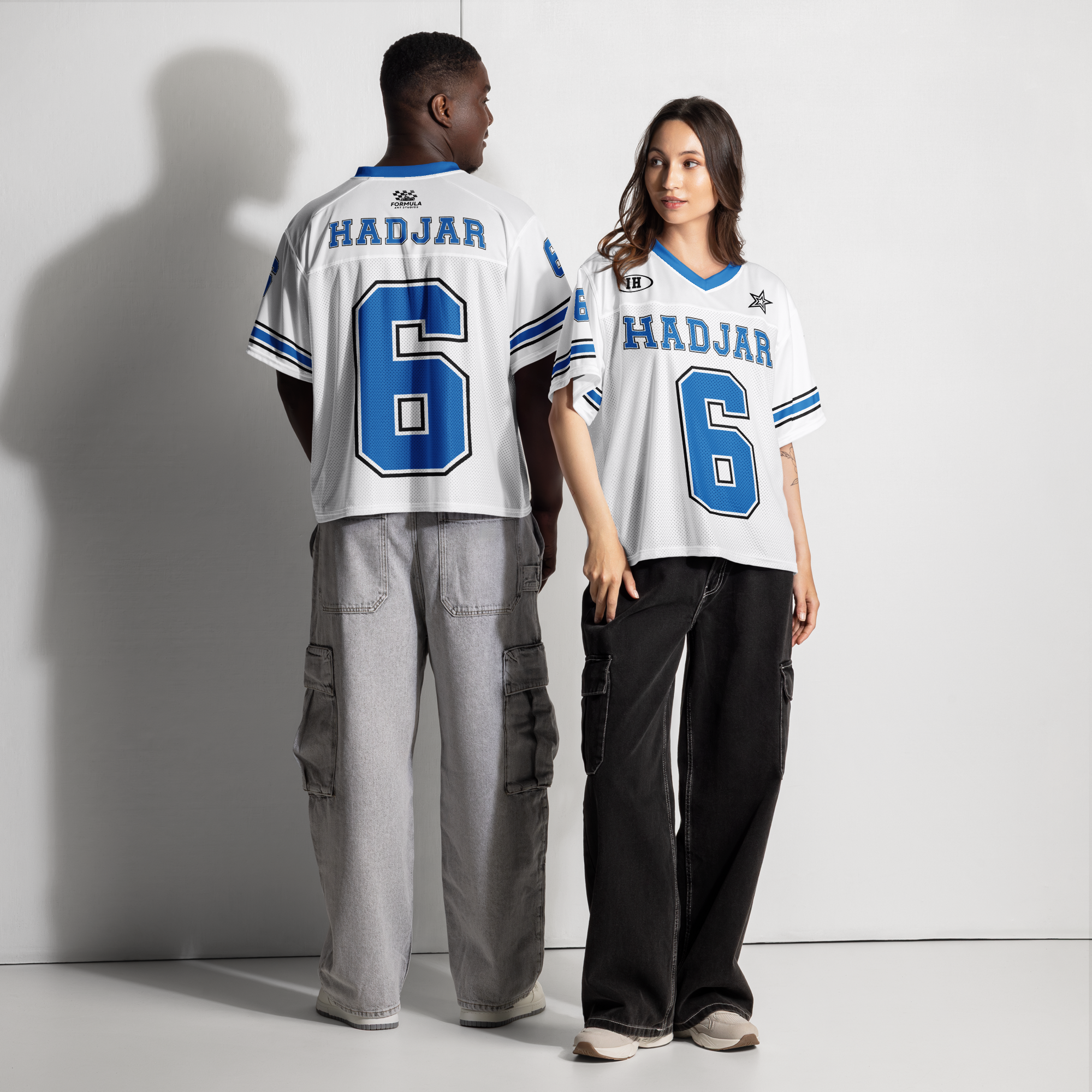 Isack Hadjar Jersey - White