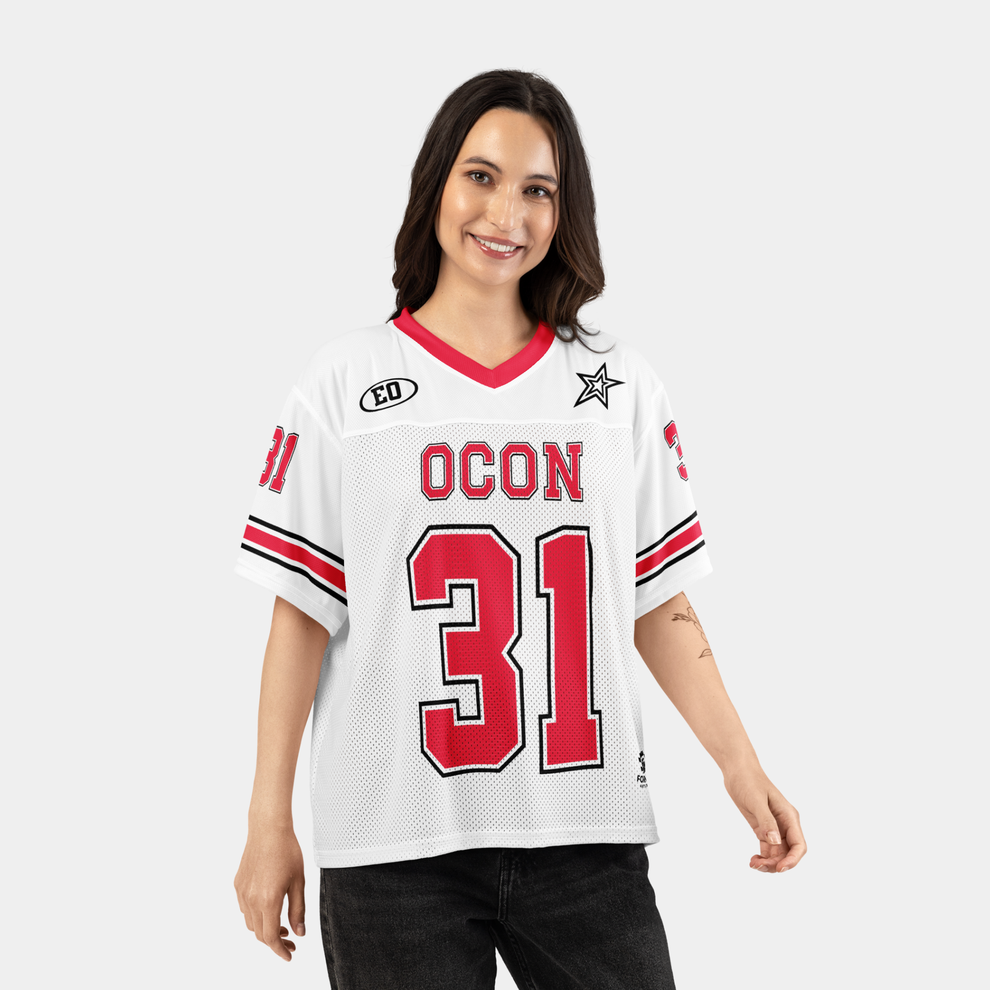 Esteban Ocon Jersey - White