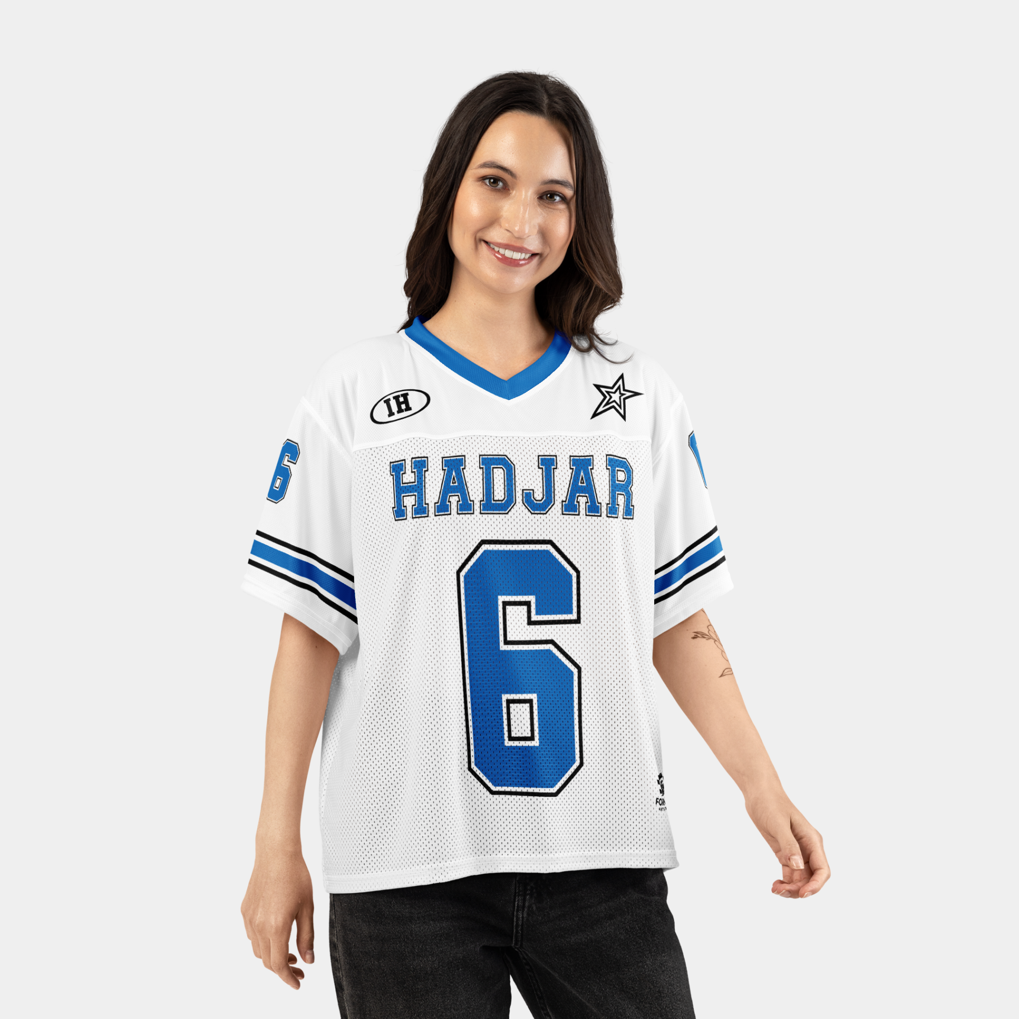 Isack Hadjar Jersey - White