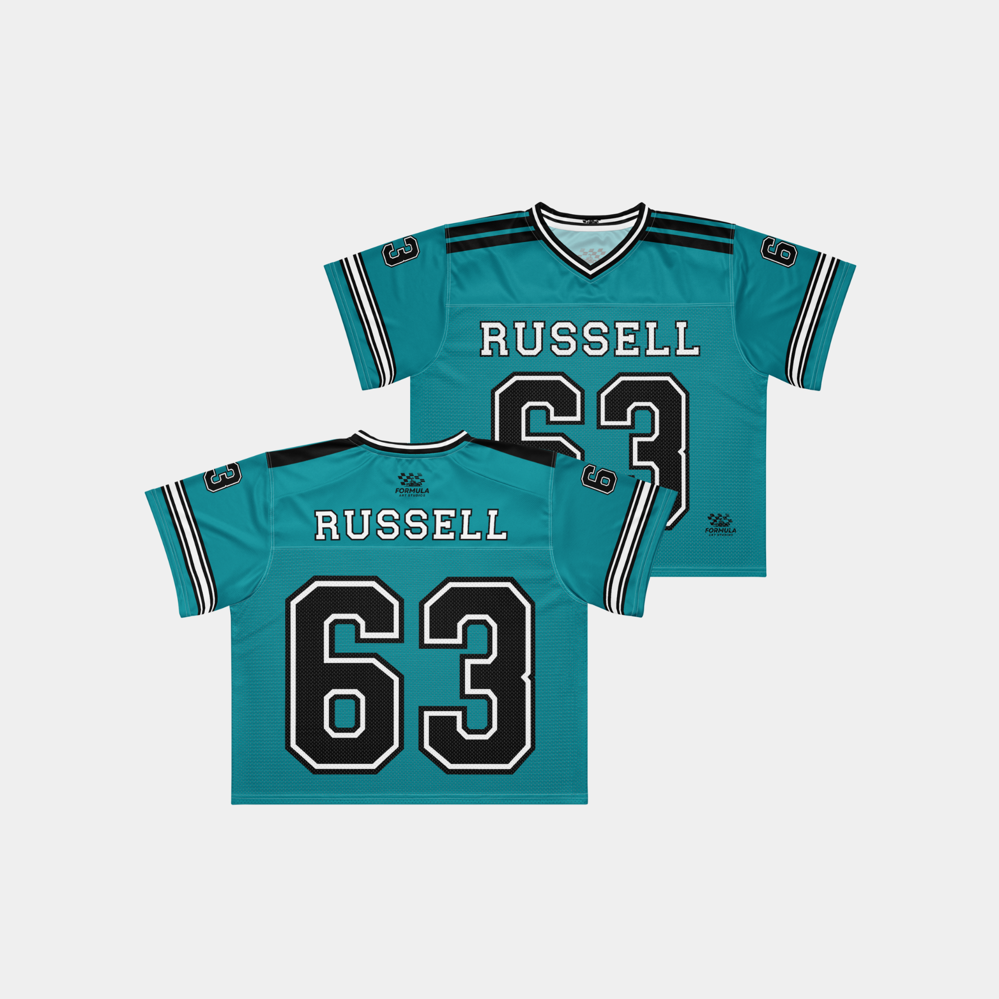 George Russell Jersey - Teal