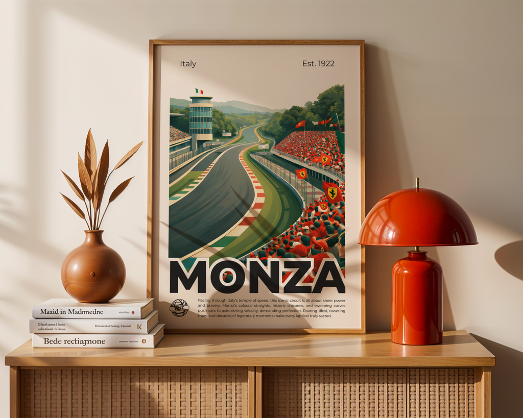 Monza Circuit Poster