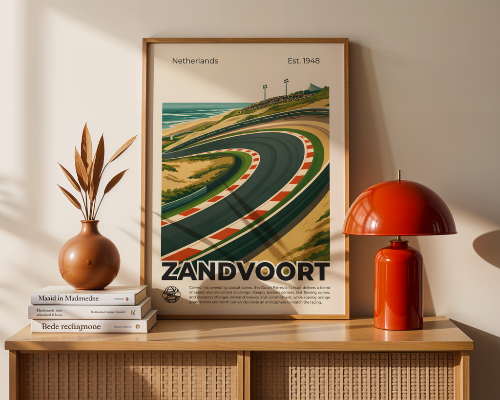 Zandvoort Circuit Poster