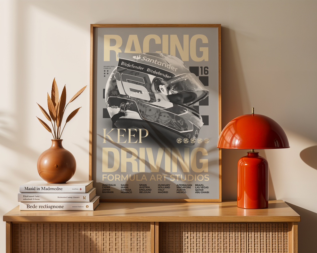 Leclerc Magazine Poster - Gray