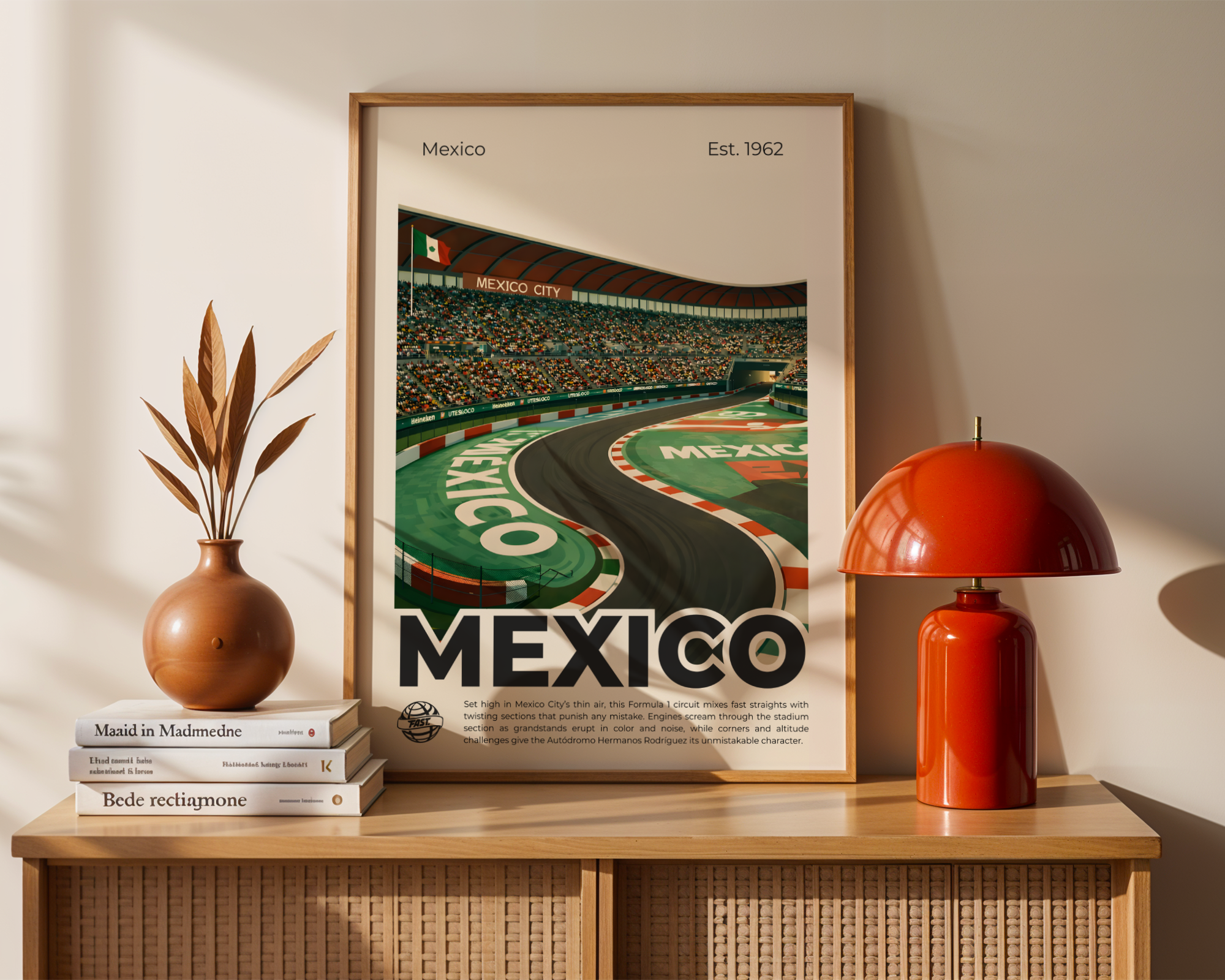Mexico Circuit Poster
