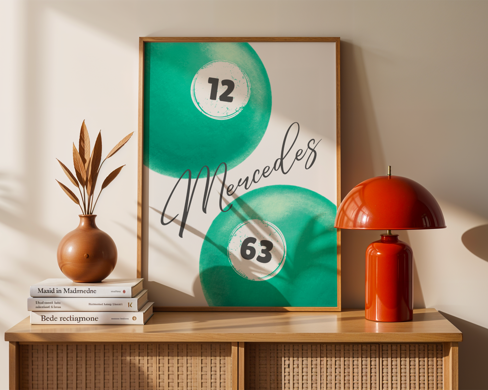 Mercedes 8-Ball Poster
