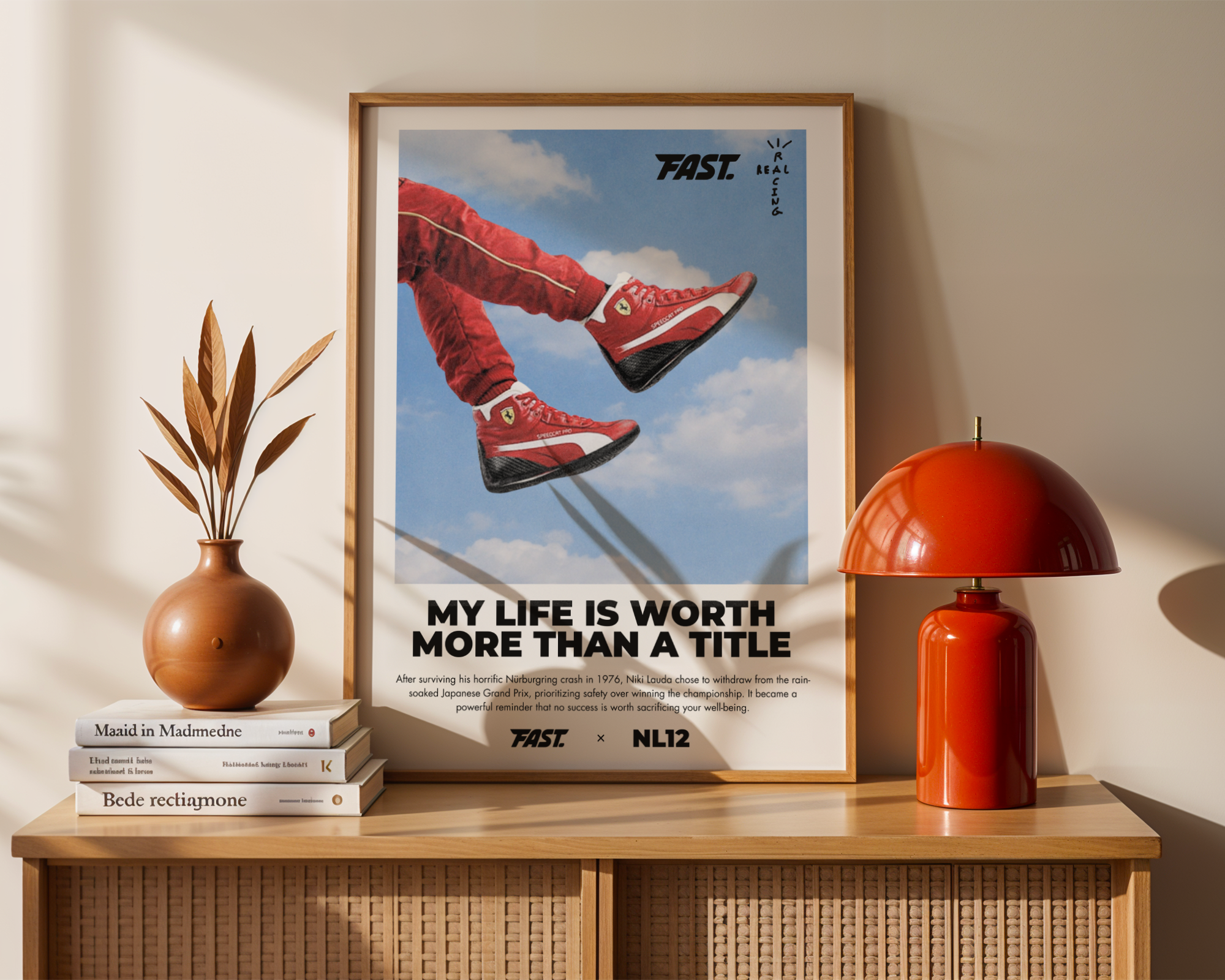 Ferrari x Lauda Poster