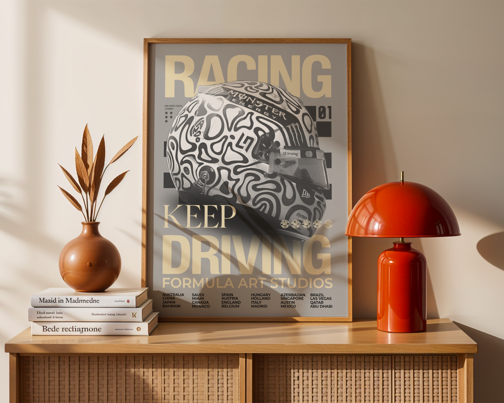 Norris Magazine Poster - Gray