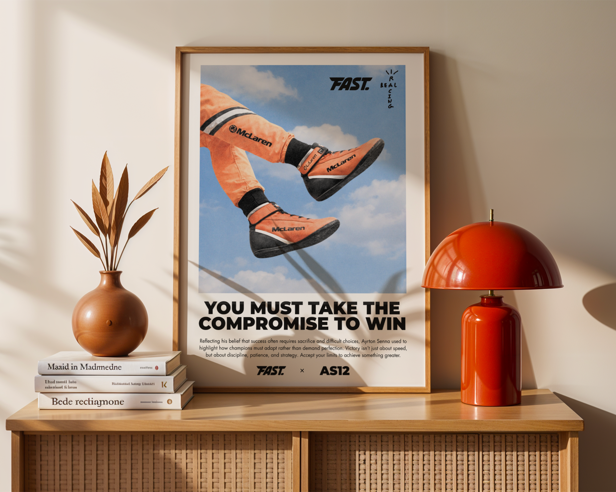 McLaren x Senna Poster