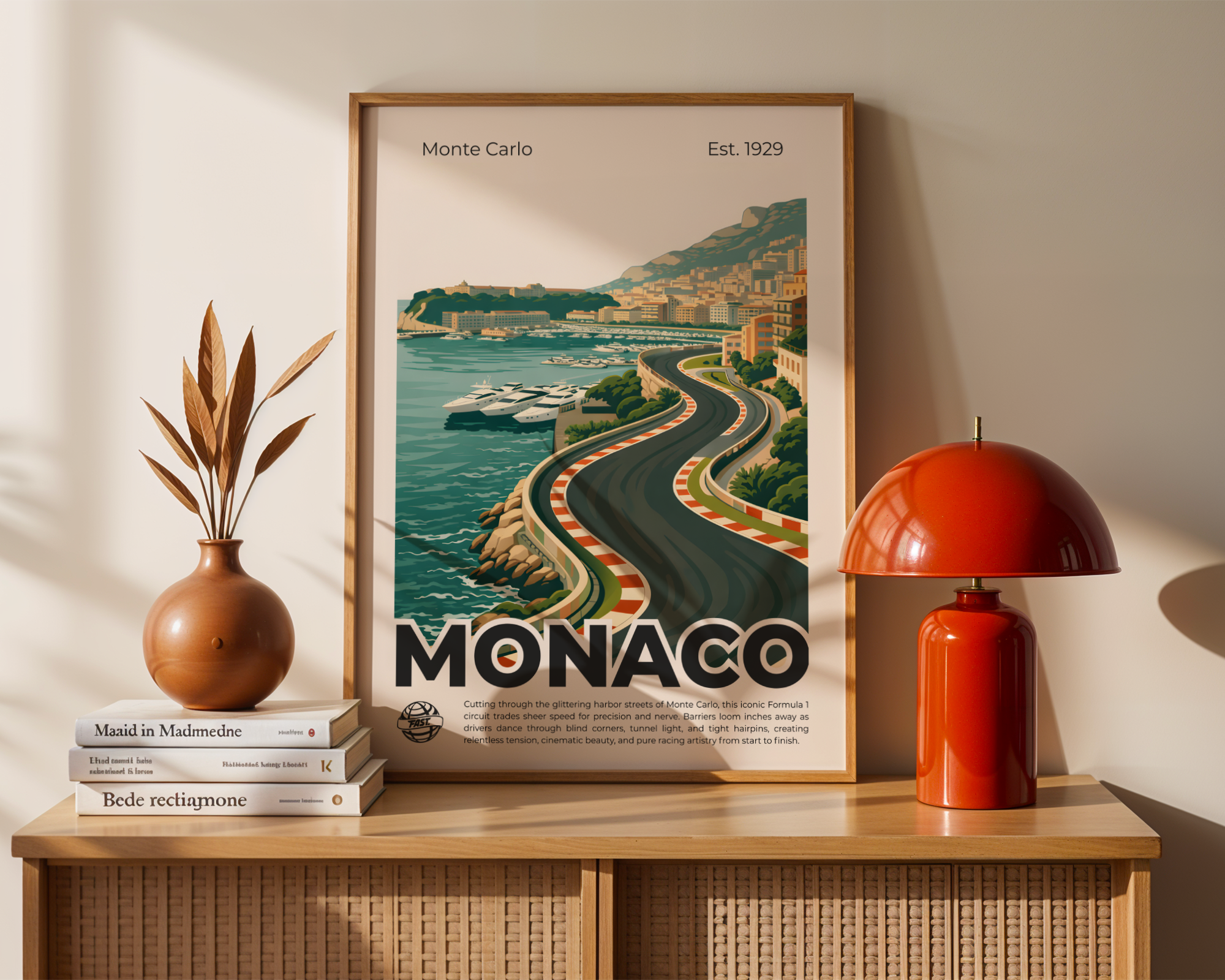 Monaco Circuit Poster