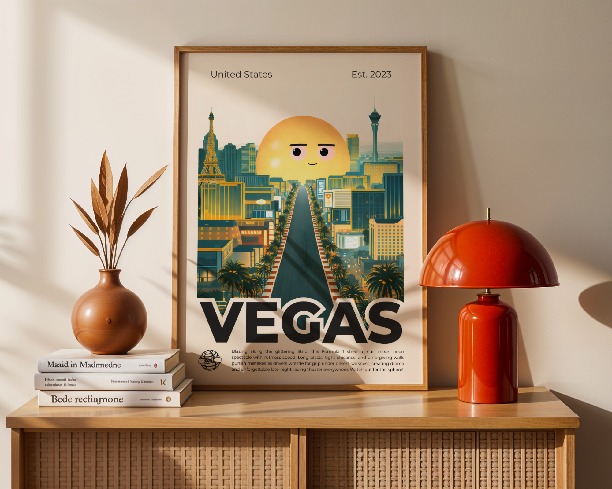 Vegas Circuit Poster
