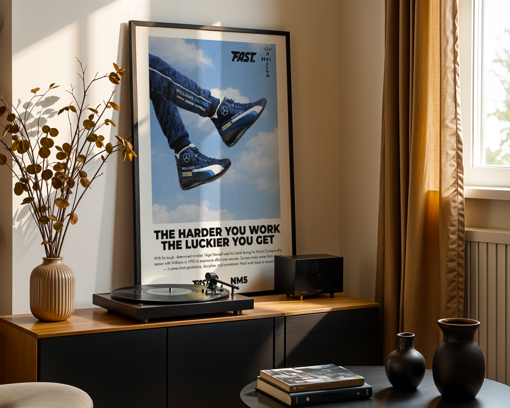 Williams x Mansell Poster