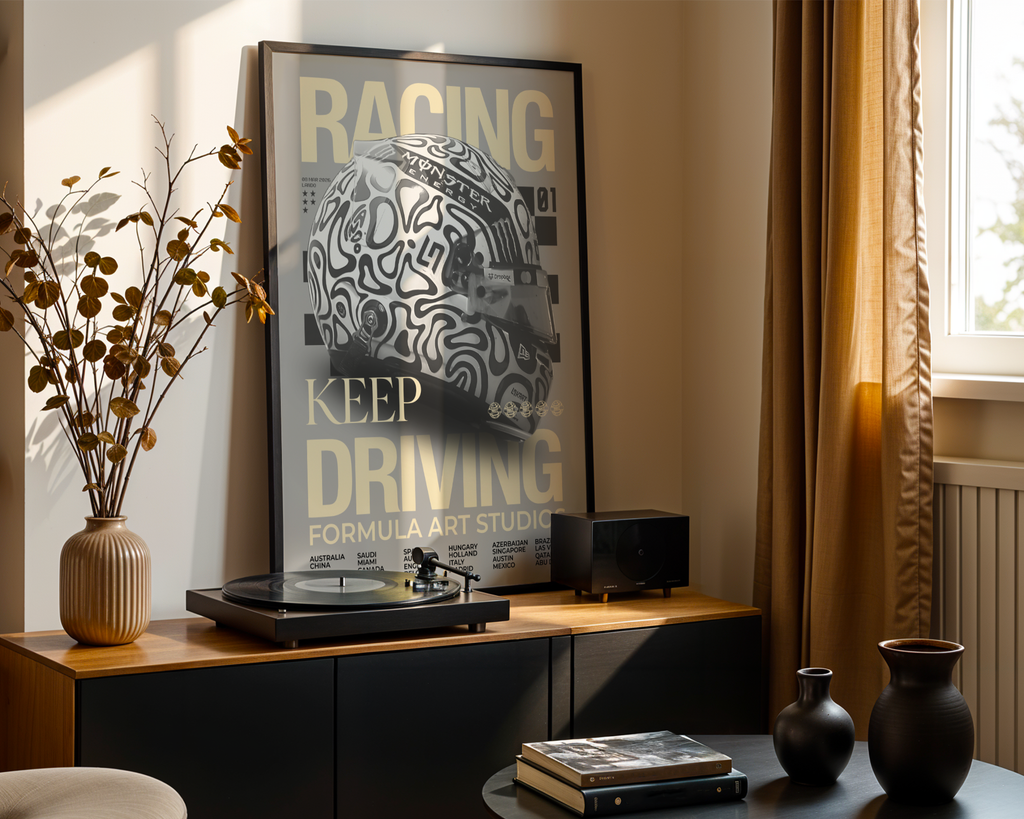 Norris Magazine Poster - Gray