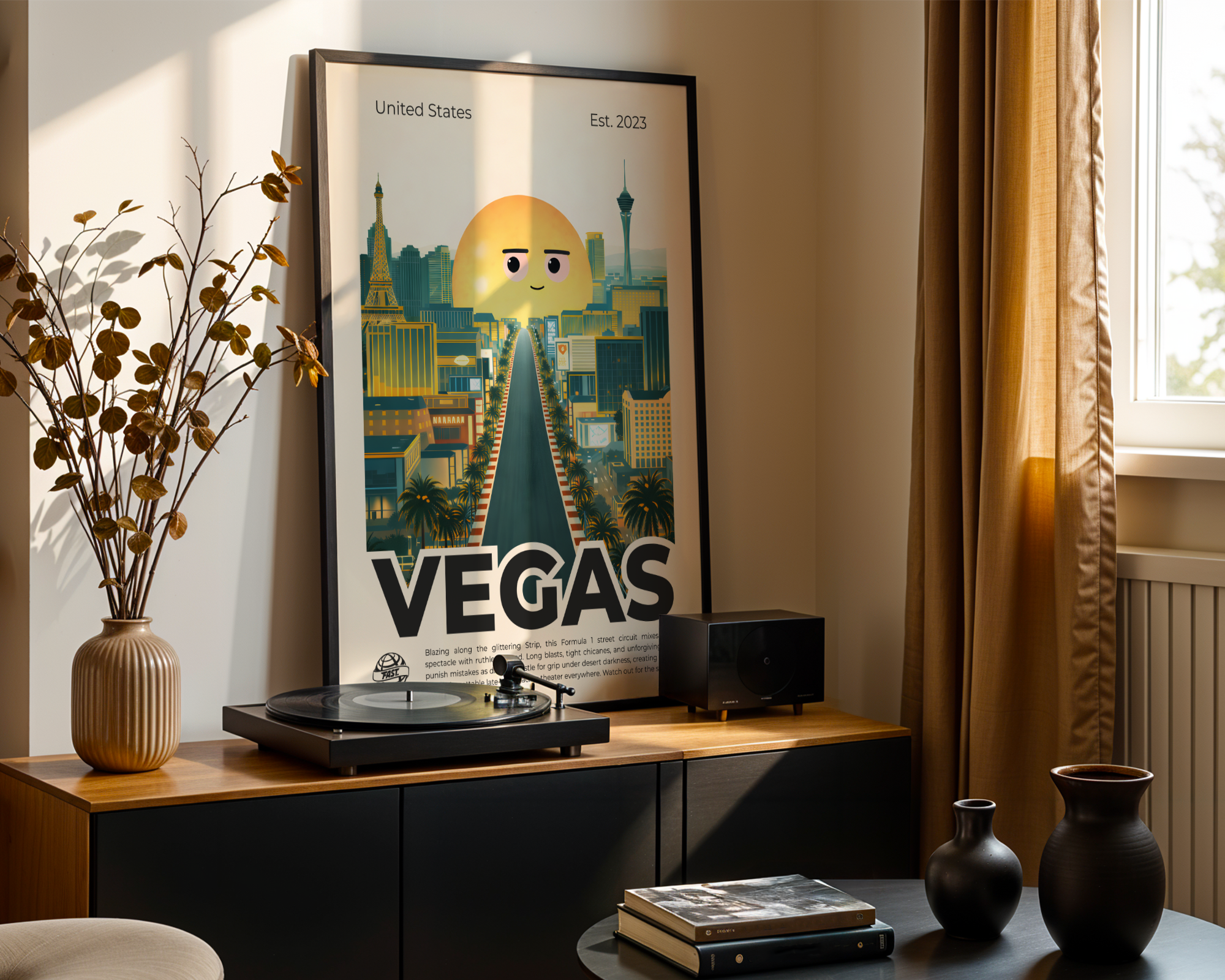 Vegas Circuit Poster