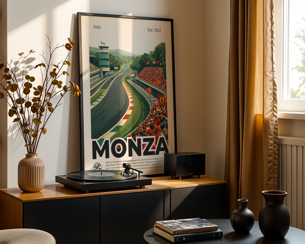 Monza Circuit Poster