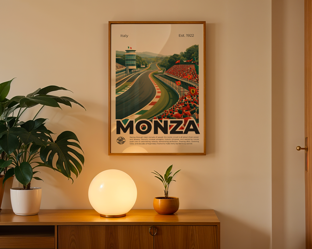 Monza Circuit Poster