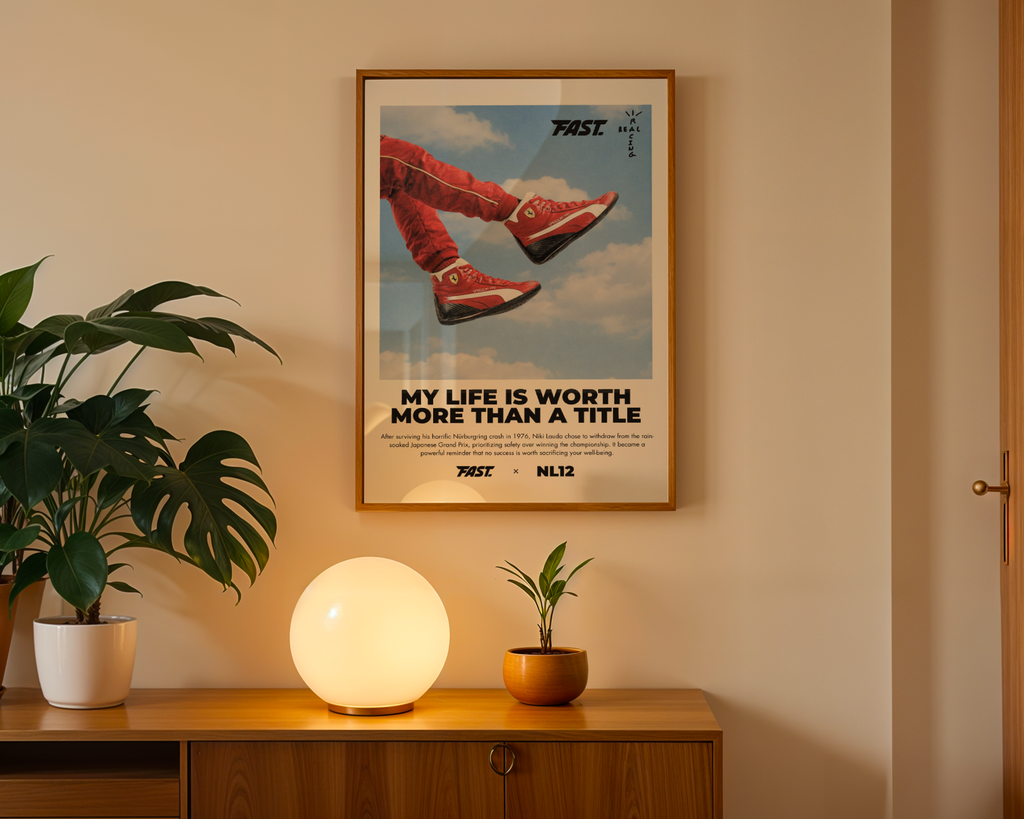 Ferrari x Lauda Poster