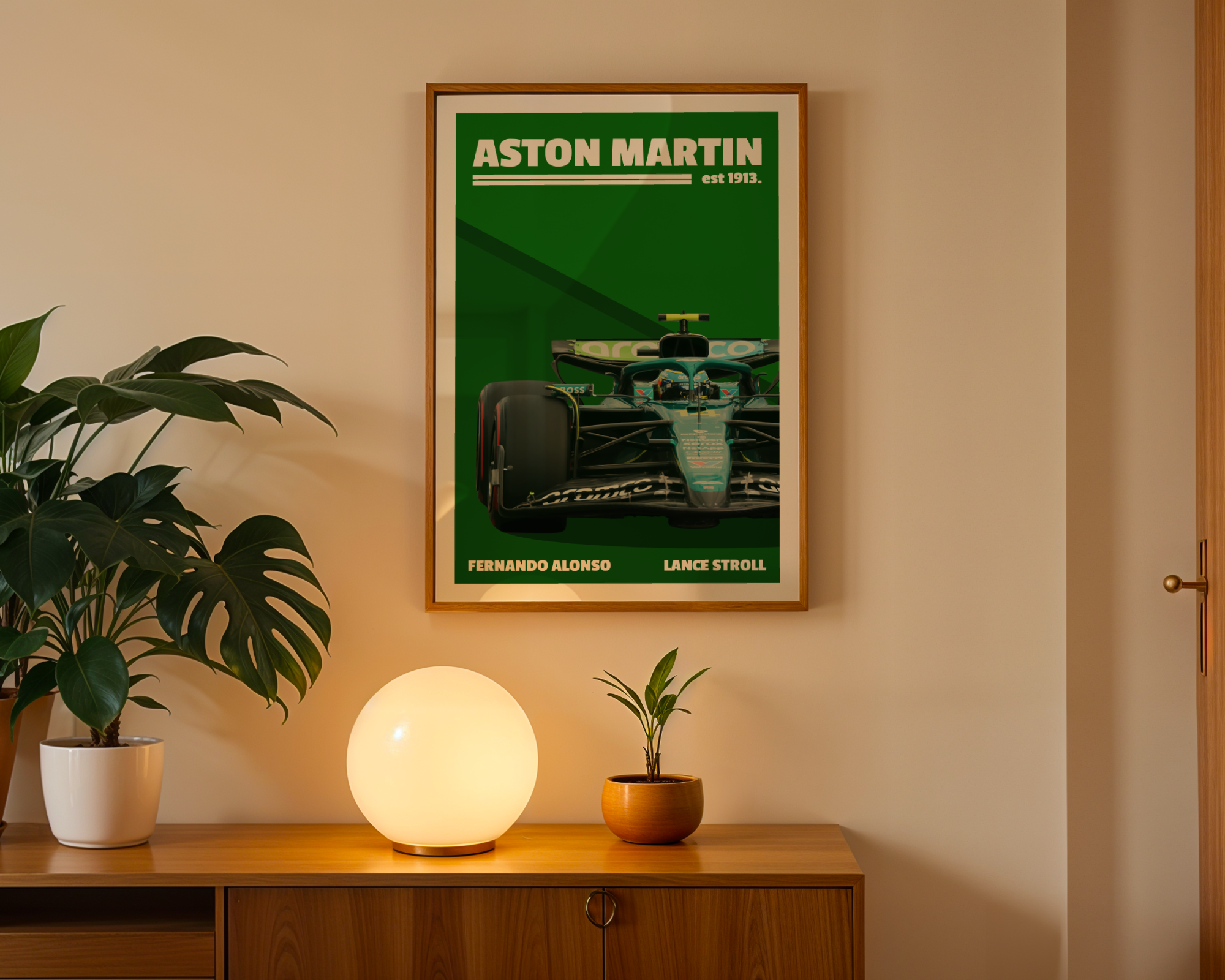 Aston Martin Poster - Formula Art Studios