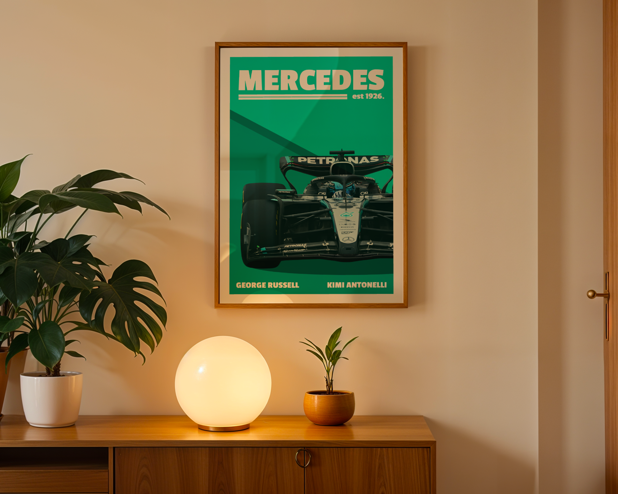 Mercedes Poster