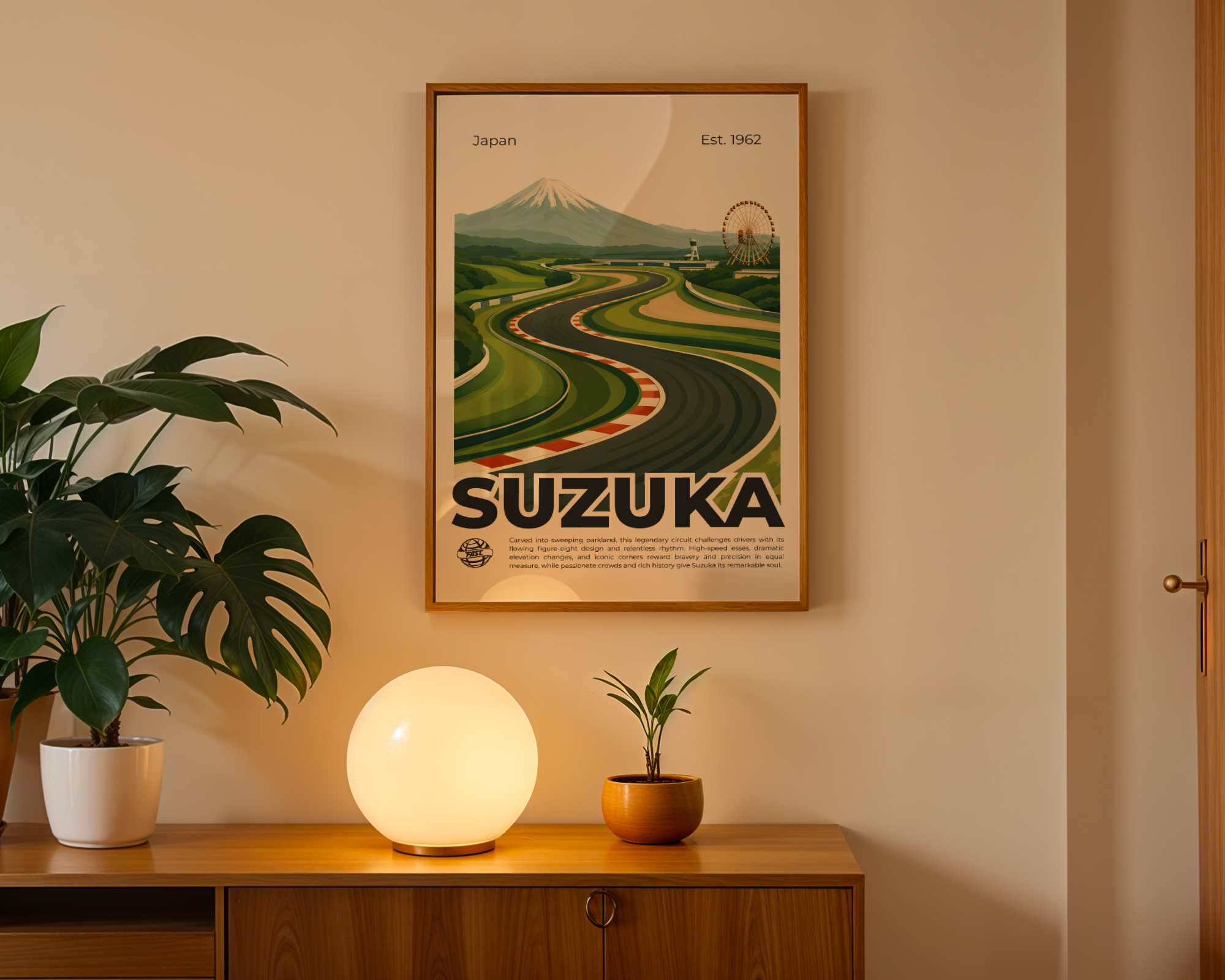 Suzuka Circuit Poster