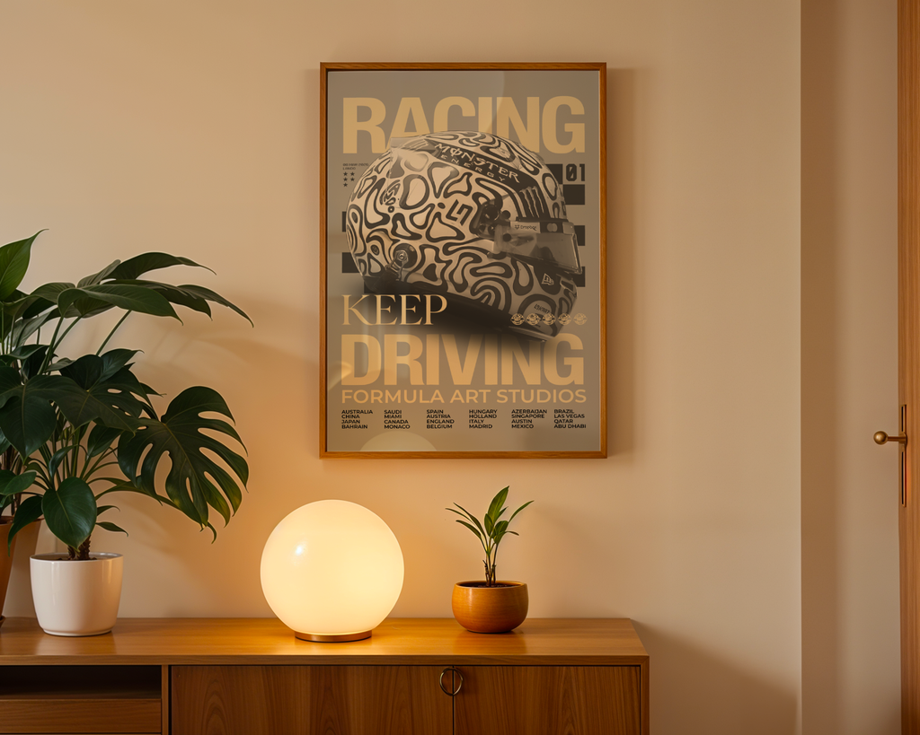 Norris Magazine Poster - Gray