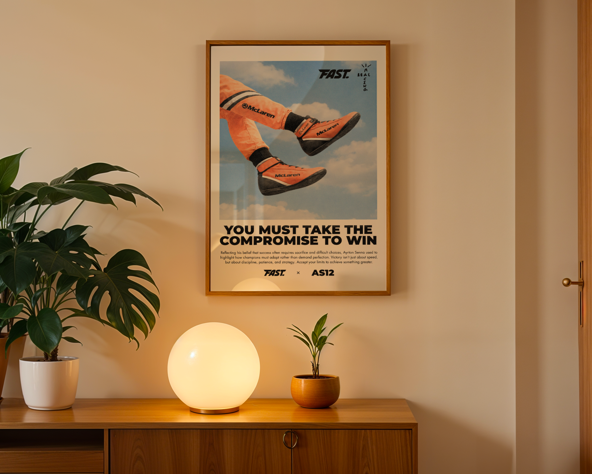 McLaren x Senna Poster