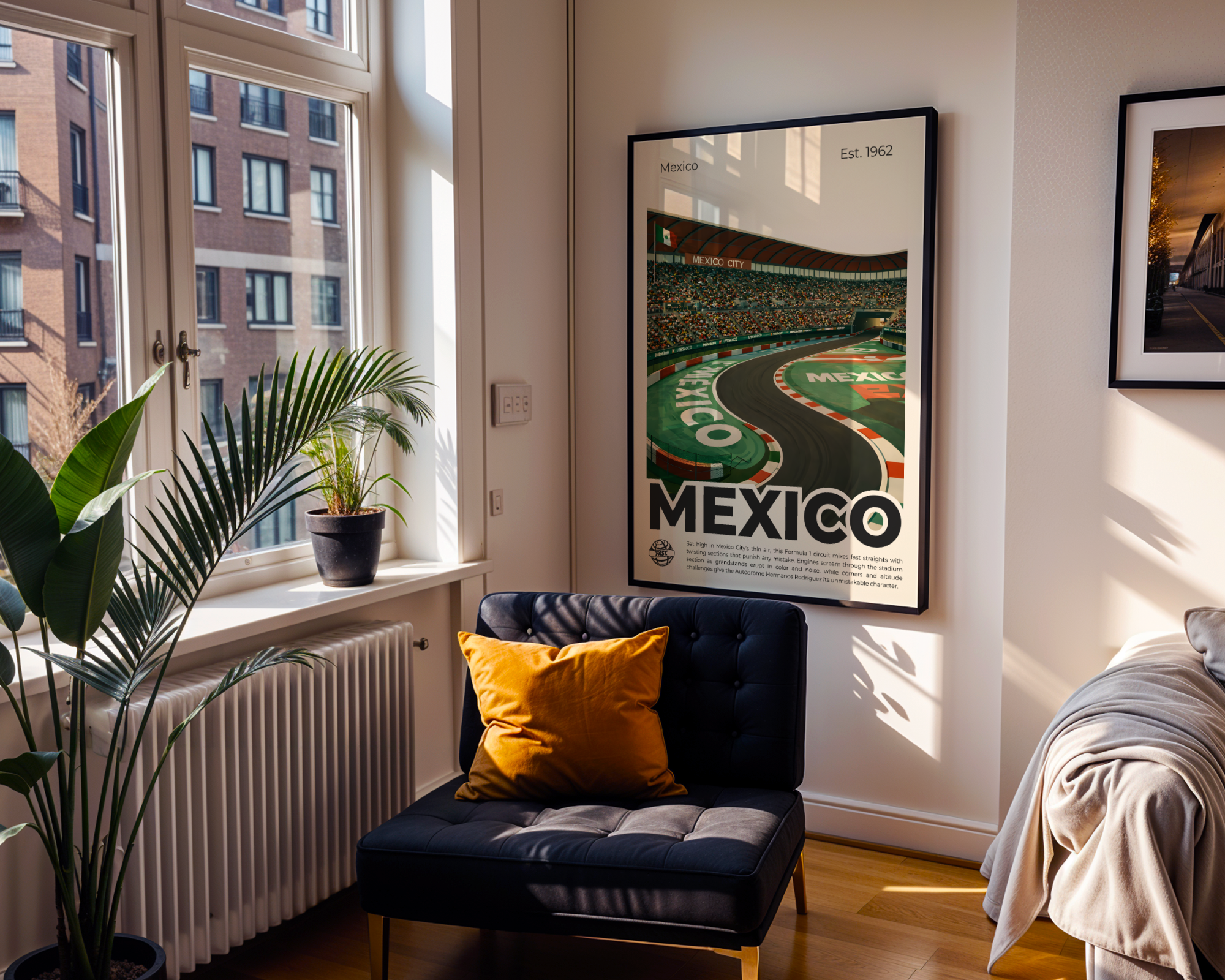 Mexico Circuit Poster