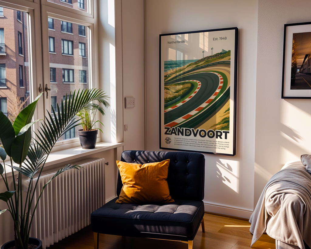 Zandvoort Circuit Poster