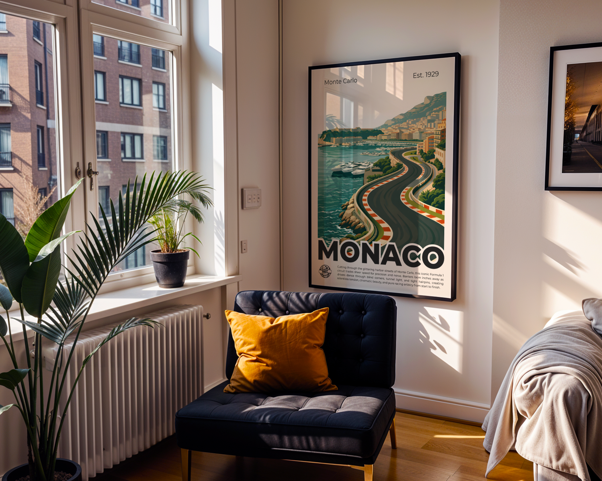 Monaco Circuit Poster