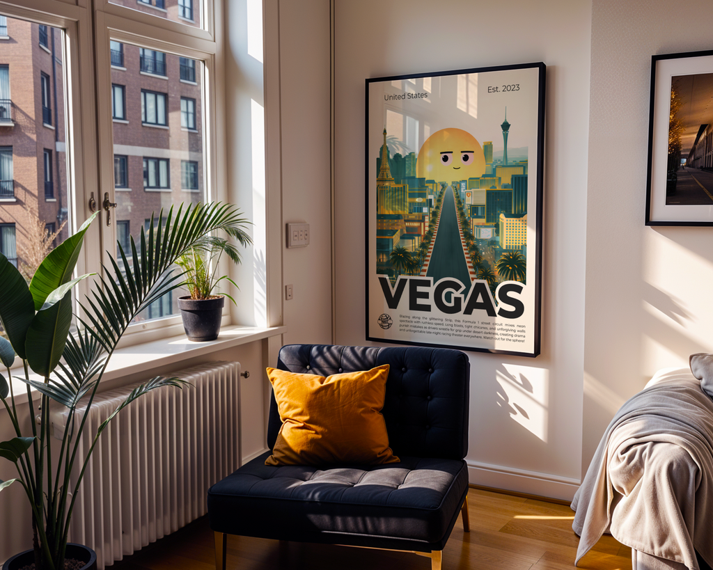 Vegas Circuit Poster