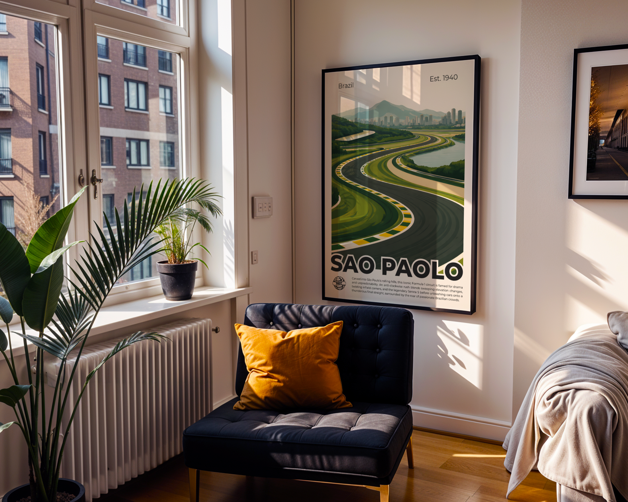 Brazil Circuit Poster