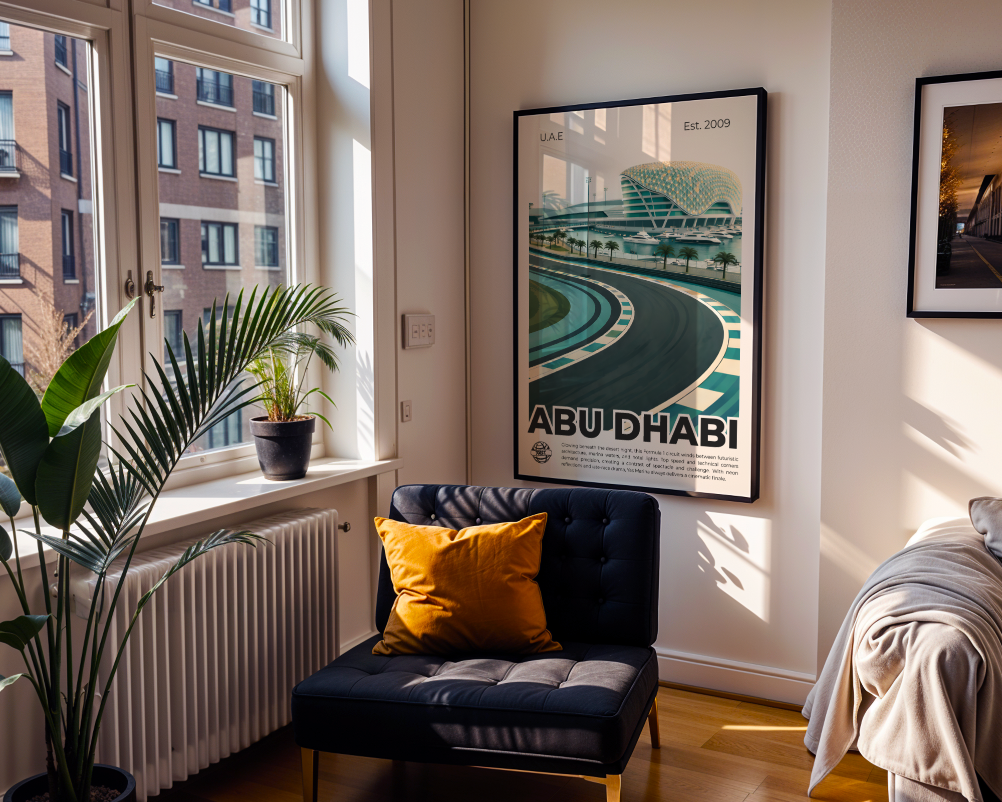 Abu Dhabi Circuit Poster