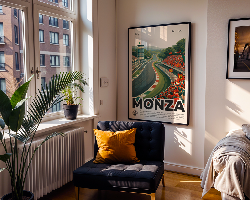 Monza Circuit Poster