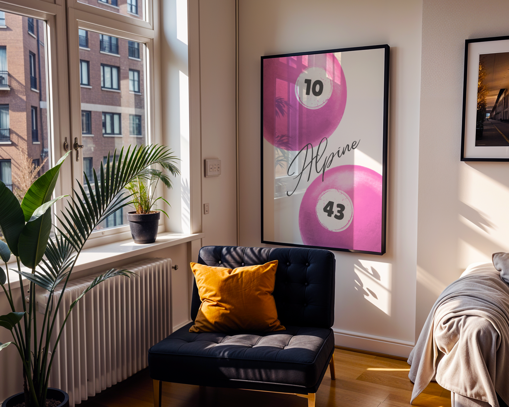 Alpine 8-Ball Poster