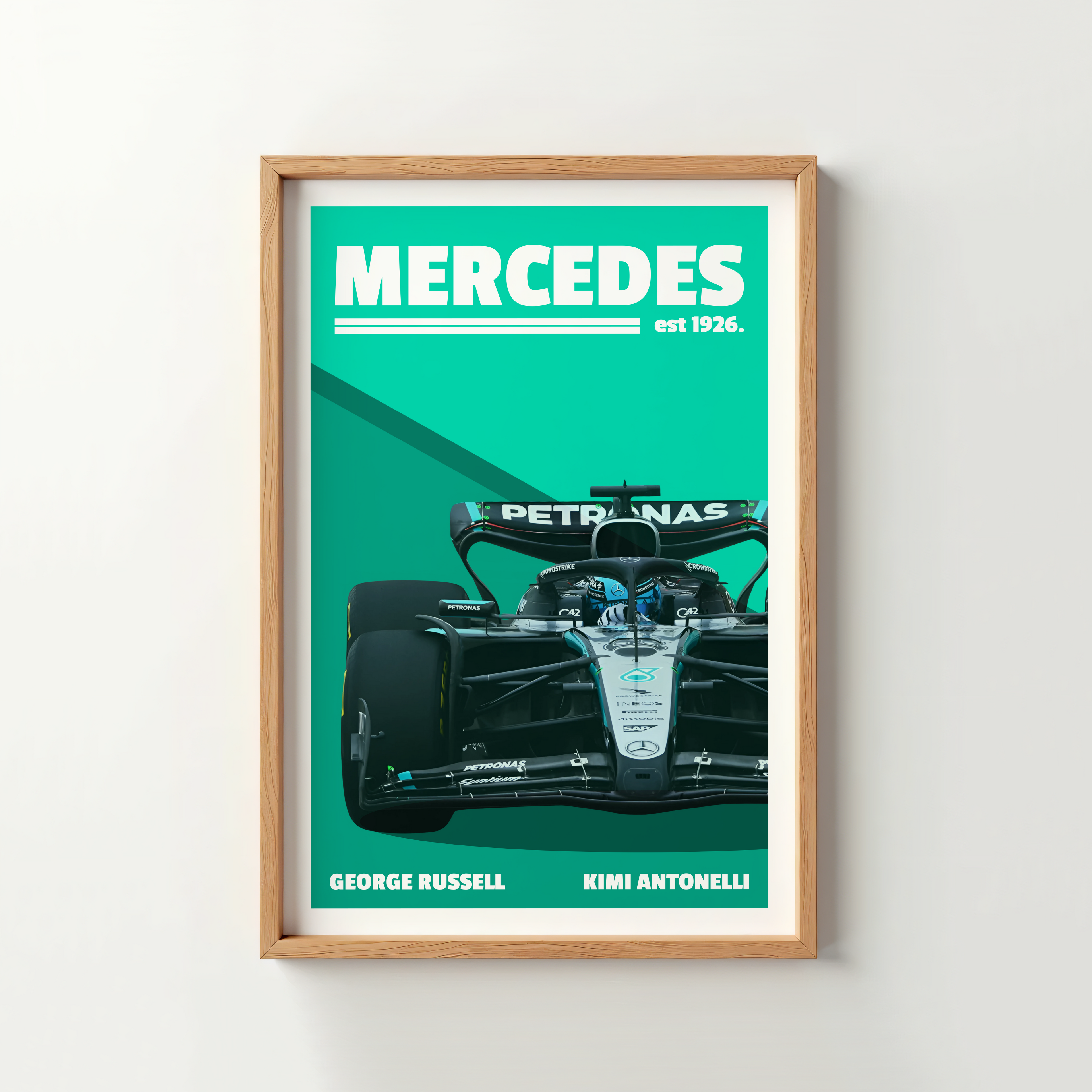 Mercedes Poster
