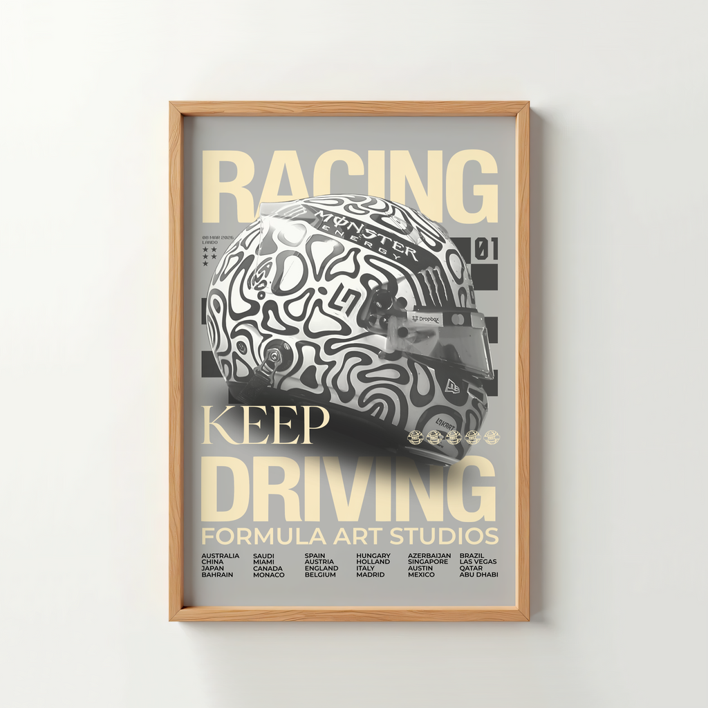 Norris Magazine Poster - Gray